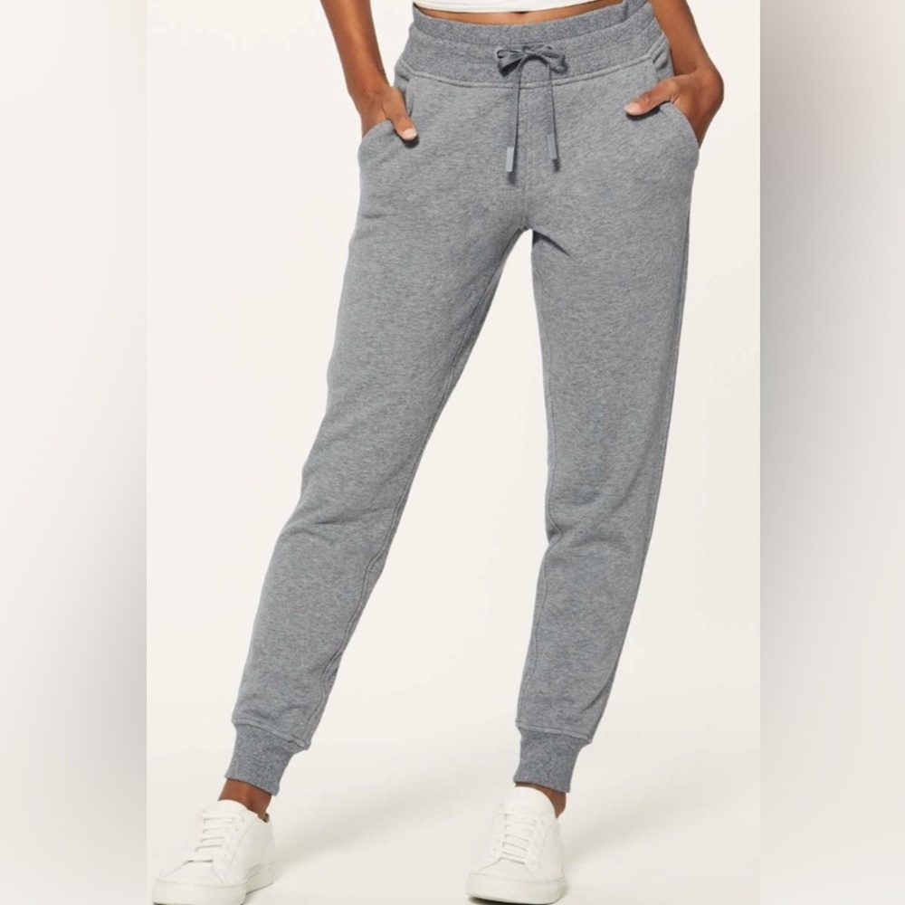 lululemon athletica Women's Gray Jogger Track Pants